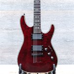 Schecter Hellraiser C-1 Quilted Maple Top EMG Pickups Black Cherry Guitare Électrique