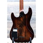 Godin Artisan ST-II WhiskeyBurst EN Quilted Maple Top Guitare Électrique avec Étui