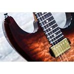 Godin Artisan ST-II WhiskeyBurst EN Quilted Maple Top Guitare Électrique avec Étui