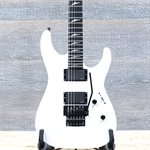ESP LTD M-1000 Ebony Fingerboard Snow White Micros EMG Guitare Électrique #IW20060338