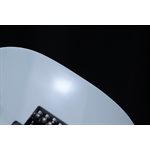 ESP LTD M-1000 Ebony Fingerboard Snow White Micros EMG Guitare Électrique #IW20060338