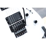 ESP LTD M-1000 Ebony Fingerboard Snow White Micros EMG Guitare Électrique #IW20060338