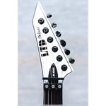 ESP LTD M-1000 Ebony Fingerboard Snow White Micros EMG Guitare Électrique #IW20060338