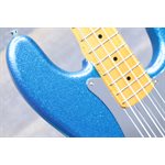 Fender Steve Harris Precision Bass MIJ Royal Blue Metallic Basse Électrique avec Étui