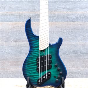 Dingwall Combustion 5-String Quilt Maple Top Whalepoolburst Basse Électrique avec Étui