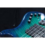 Dingwall Combustion 5-String Quilt Maple Top Whalepoolburst Basse Électrique avec Étui