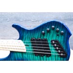 Dingwall Combustion 5-String Quilt Maple Top Whalepoolburst Basse Électrique avec Étui
