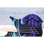 Dingwall Adam "Nolly" Getgood NG3 5 Cordes Matte Purple-Blue Fade Swirl Édition Limitée