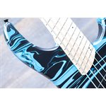 Dingwall Adam "Nolly" Getgood NG3 5 Cordes Matte Purple-Blue Fade Swirl Édition Limitée