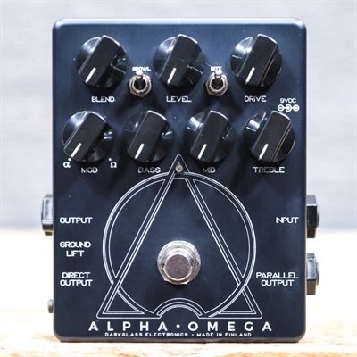 Darkglass Electronics Alpha-Omega Dual Basse Préamplificateur/Overdrive Pédale d'Effet