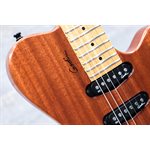Godin Exit 22-S Performance Series MN Natural Mahogany Guitare Électrique avec Étui