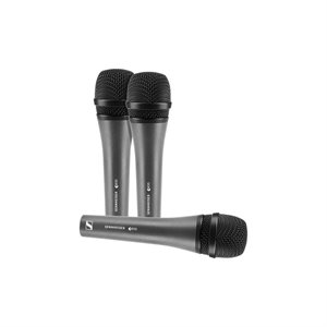 Sennheiser 3-PACK E 835 Dynamic Cardioid Microphone