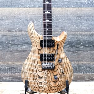 PRS SE Custom 24 Burled Ash Limited Edition Natural Guitare Électrique avec Étui #G110063