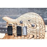 PRS SE Custom 24 Burled Ash Limited Edition Natural Guitare Électrique avec Étui #G110063