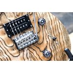 PRS SE Custom 24 Burled Ash Limited Edition Natural Guitare Électrique avec Étui #G110063