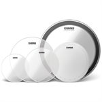 Evans EDP1-G2CLR-R G2 Ensemble Clear Rock (10", 12", 16", 14" HD Dry, 22" EMAD Clear)