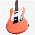 Sterling by Music Man Fluff Artist Series StingRay - Rula Thumb Red