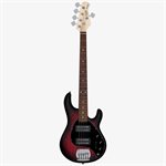Sterling by Music Man StingRay 5 HH RAY5HH - Ruby Red Burst Satin