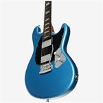 Sterling by Music Man StingRay Guitar Baritone - Toluca Lake Blue