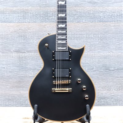 ESP LTD EC-1000VB Vintage Black EMG Active Pickups Gold Hardware Guitare Électrique